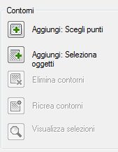 AutoCAD scegli punti o seleziona oggetti