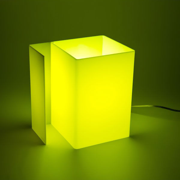 lampada booklight gialla