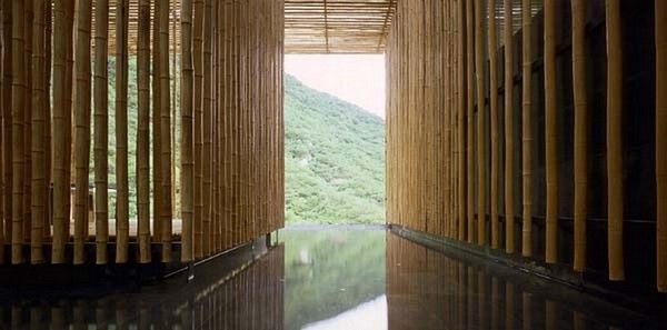 bamboo house Kengo Kuma