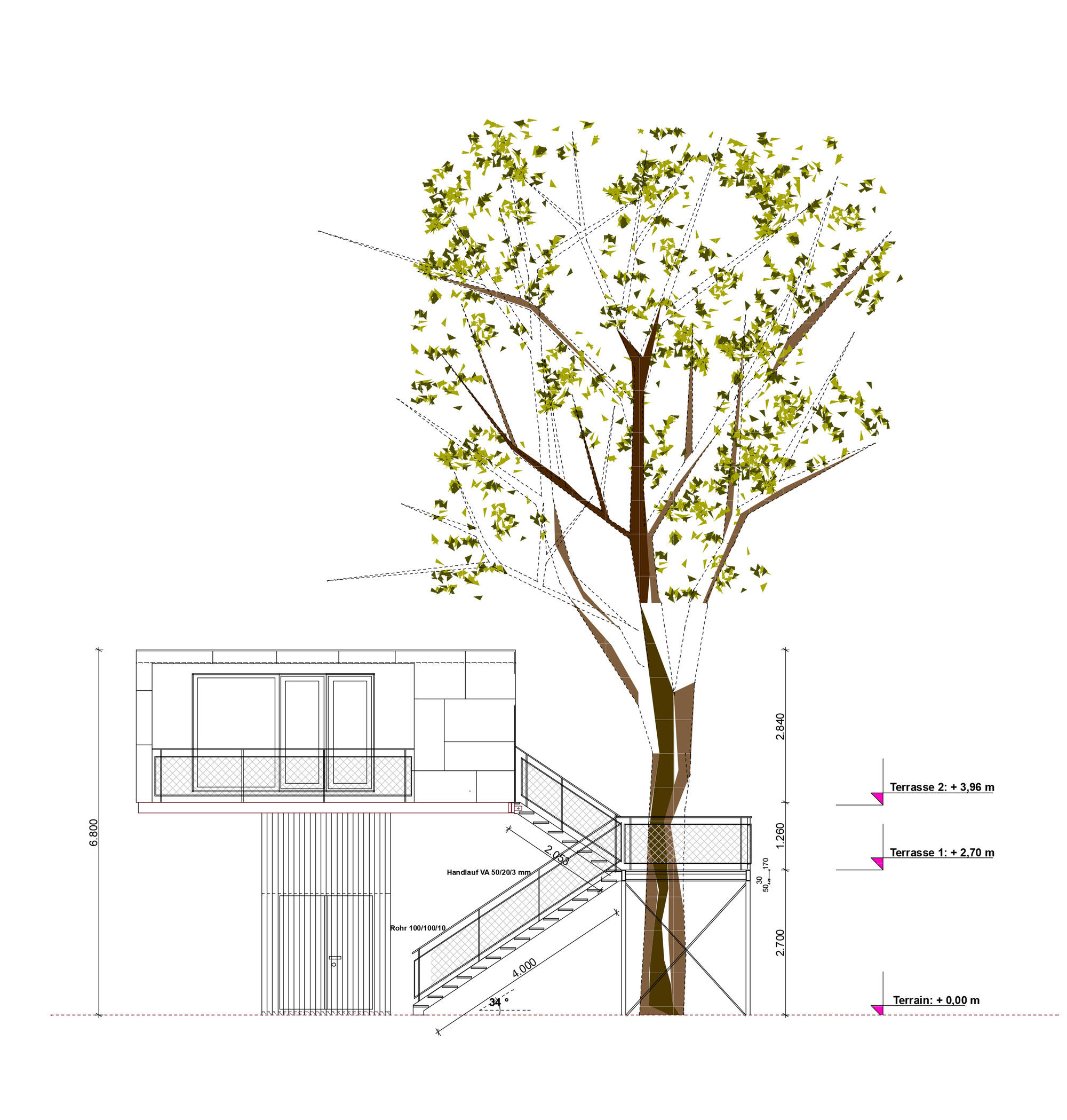 Urban Treehouse prospetto