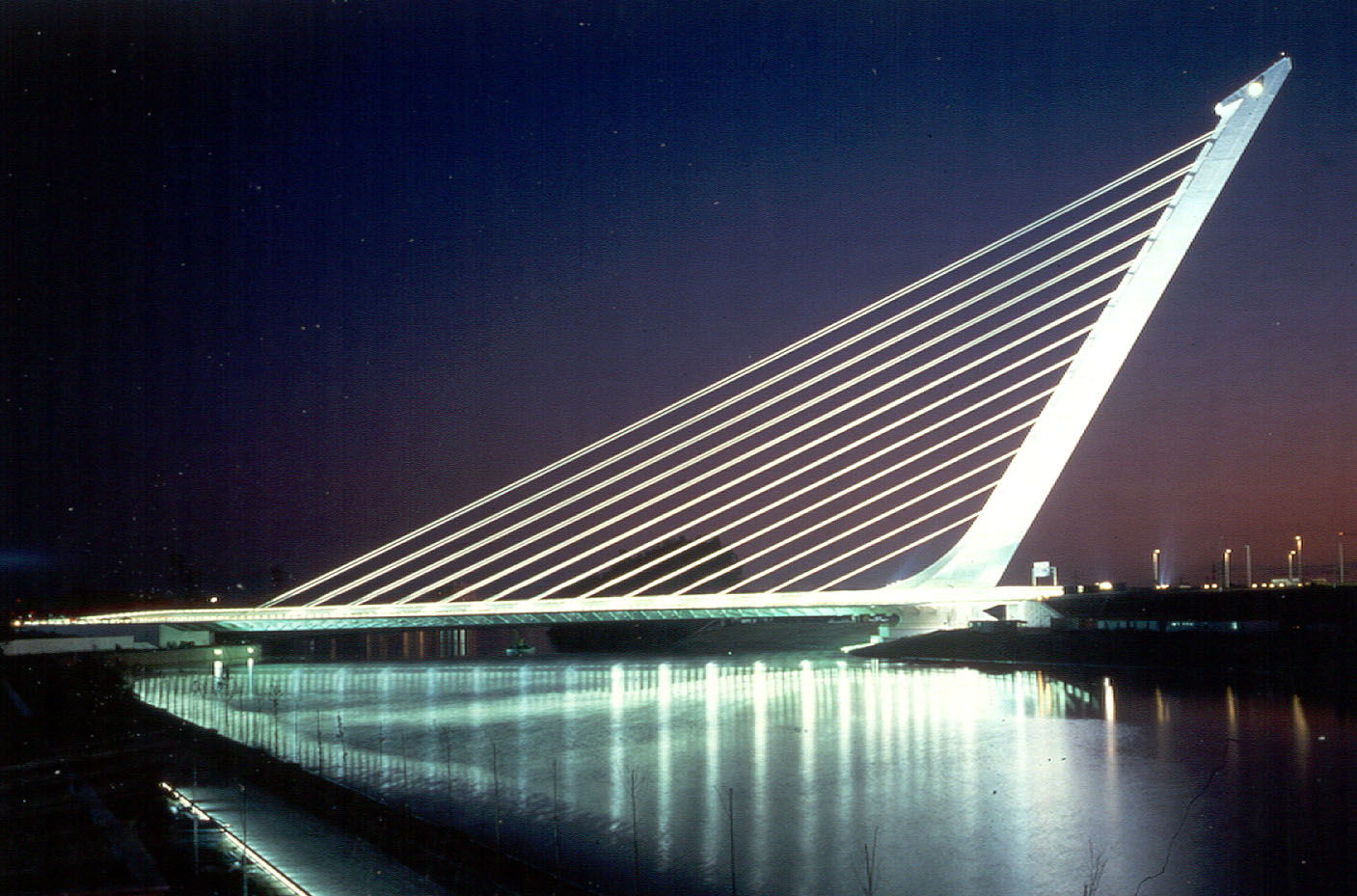 calatrava Ponte Alamillo a Siviglia