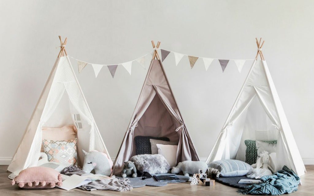 tenda indiano design bambini