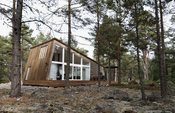 Architettura Olistica casa isolata nel bosco