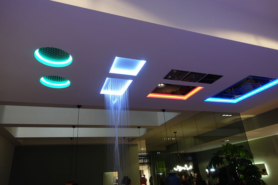 Soffioni doccia con luci LED