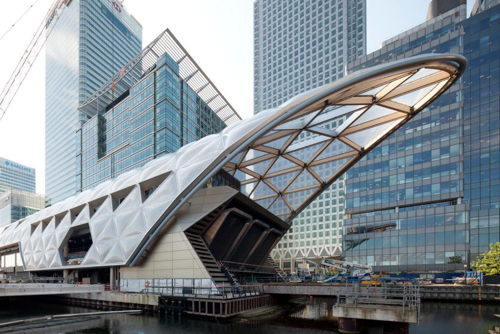 Foster&Partners Canary Wharf Crossrail Londra