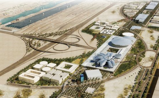 HIA airport in Qatar dettaglio masterplan