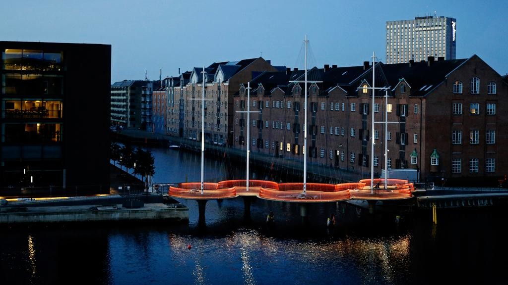 Ponte circolare a Copenhagen