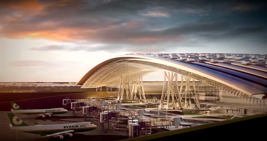 Rogers Stirk Harbour + Partners Terminal Taiwan