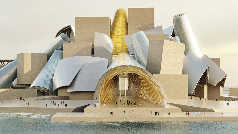Guggenheim Abu Dhabi Frank O. Ghery