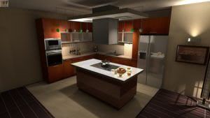 Cucina ad isola