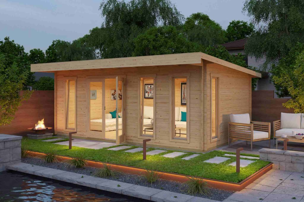 casetta in legno