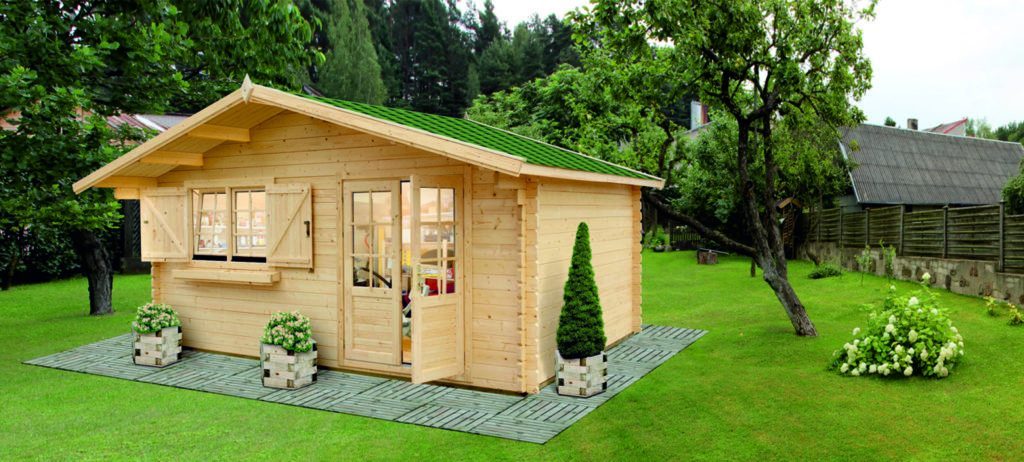casetta in legno