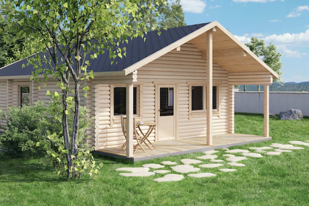 casetta in legno