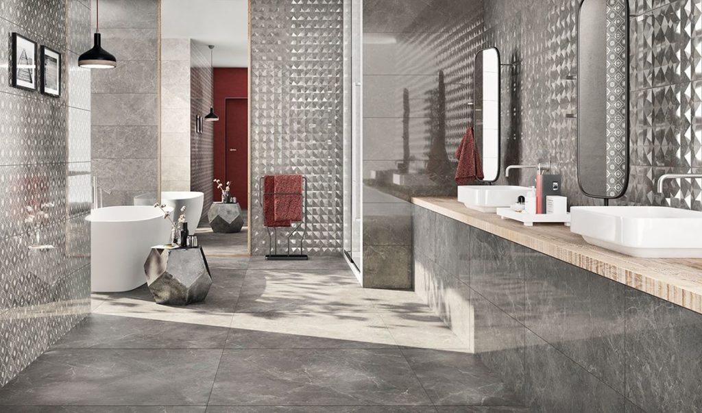 bagno eclettico di Panaria Ceramica