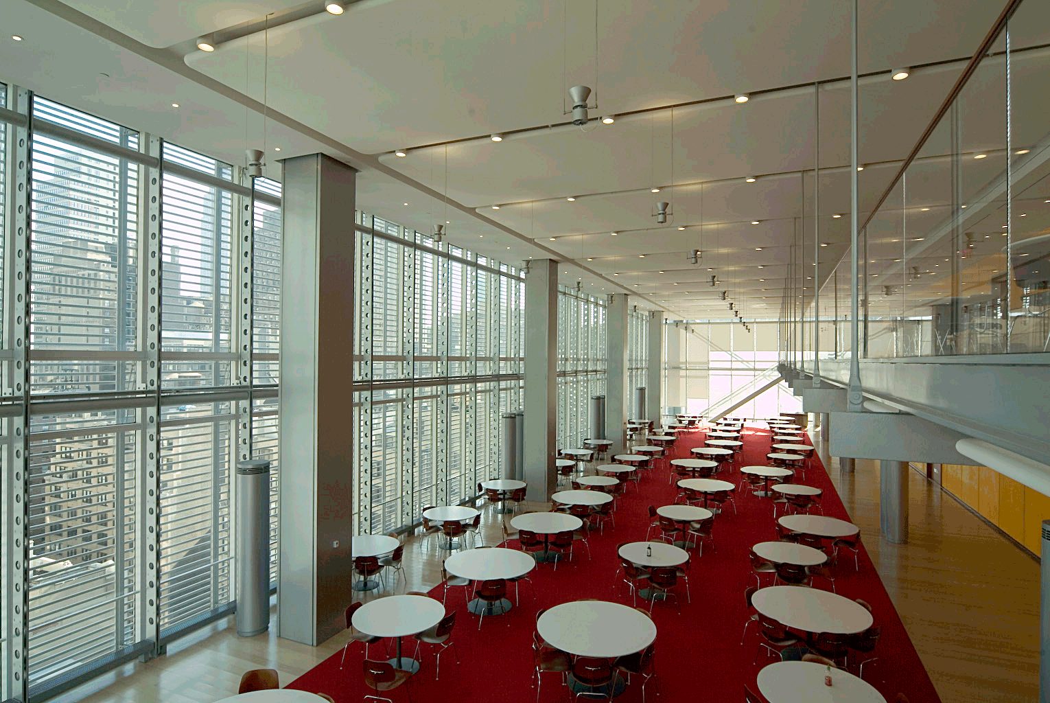 Renzo Piano New York Times Building interni