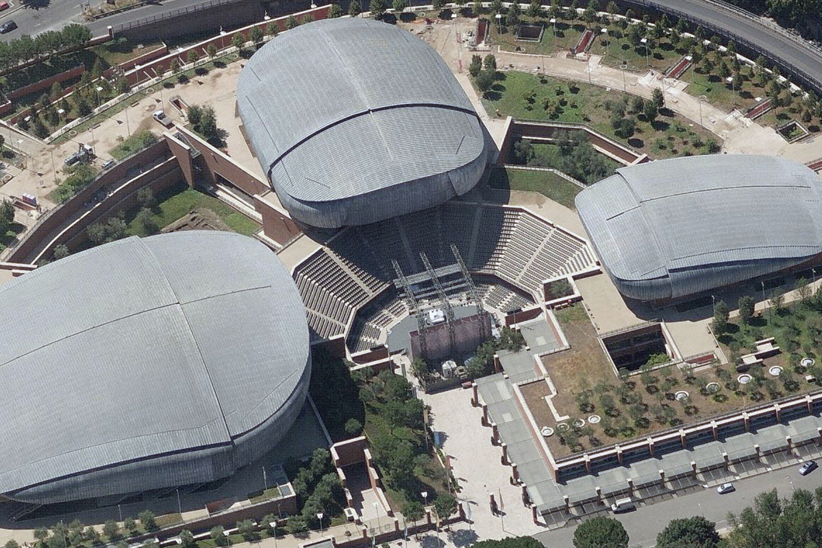 Renzo Piano Auditorium Parco della Musica