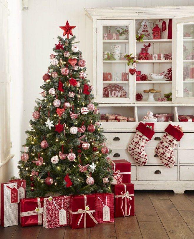 Albero Di Natale Bianco Rosso E Verde.Albero Di Natale 2019 Tendenze Colori E Come Decorarlo