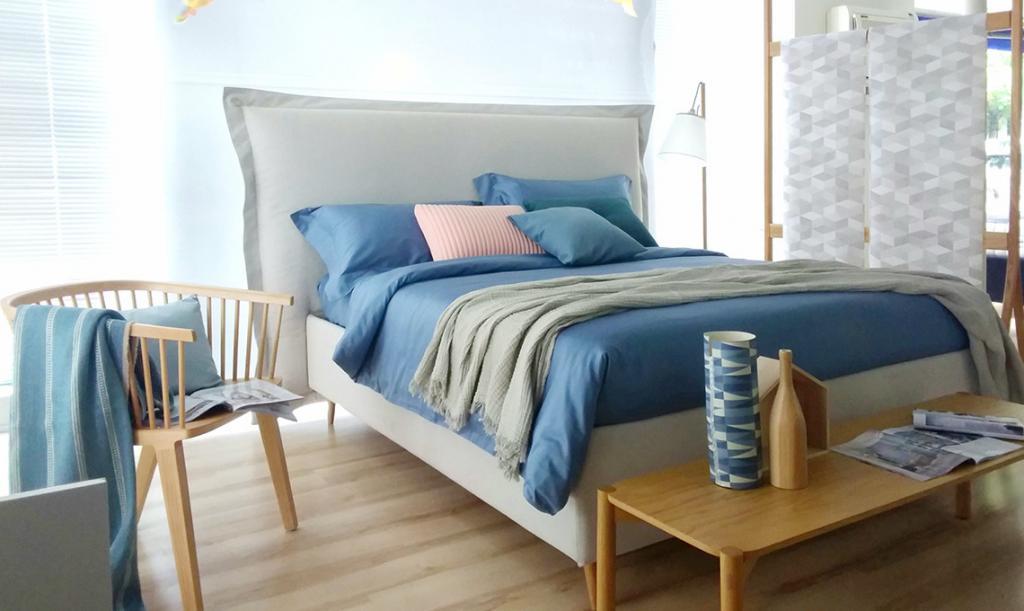 Camera da letto in stile scandinavo
