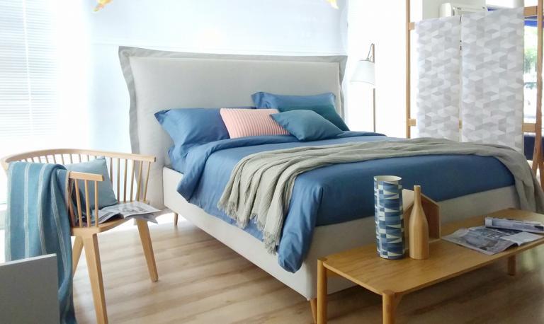 Camera da letto in stile scandinavo
