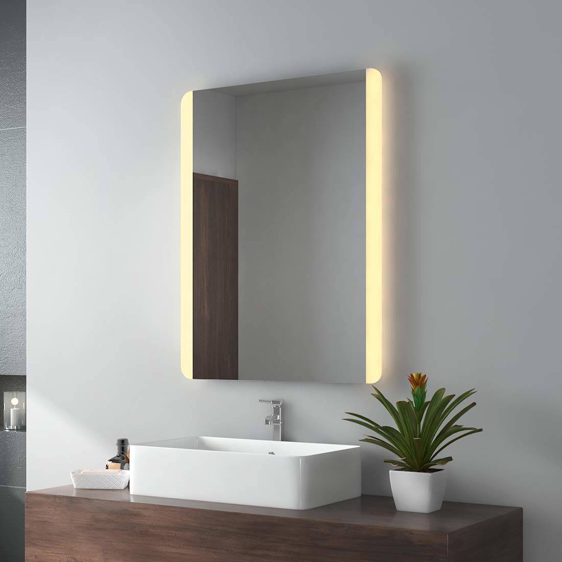 Specchio bagno con LED