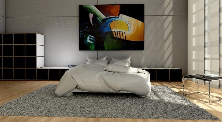 camera da letto moderna