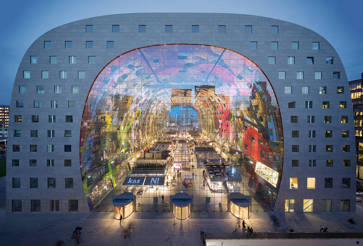 Rotterdam market hall MVRDV architetti famosi