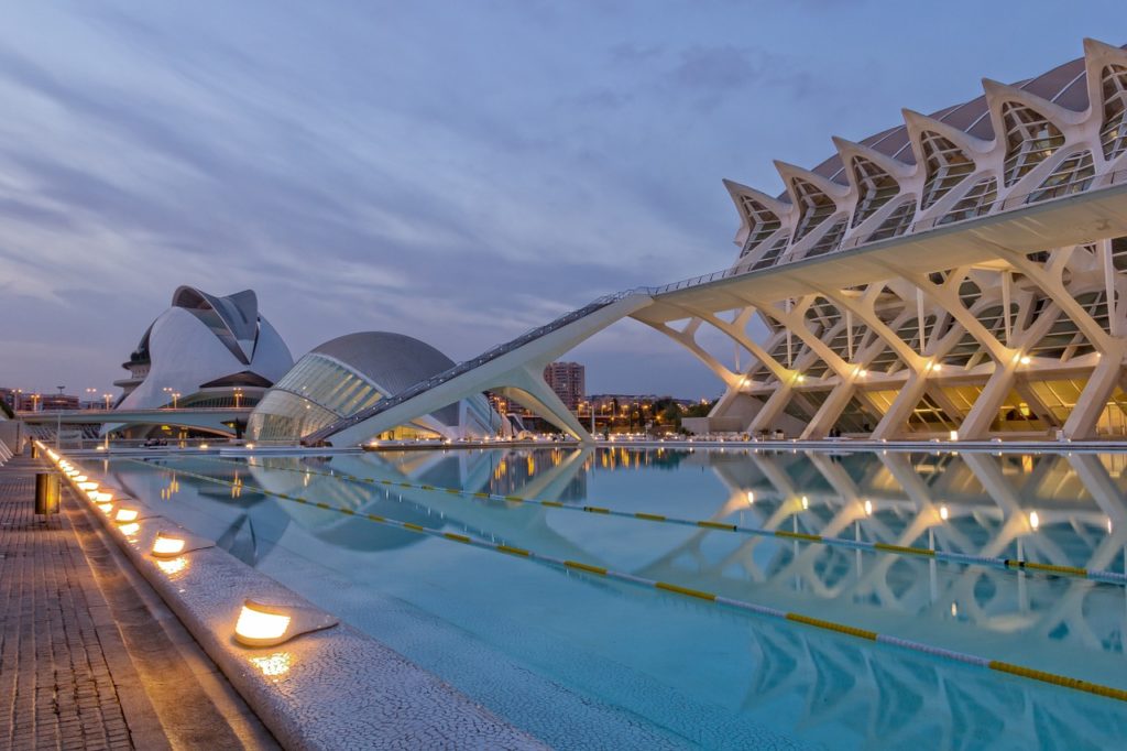 Città delle arti e delle scienze- Valencia - Santiago Calatrava 