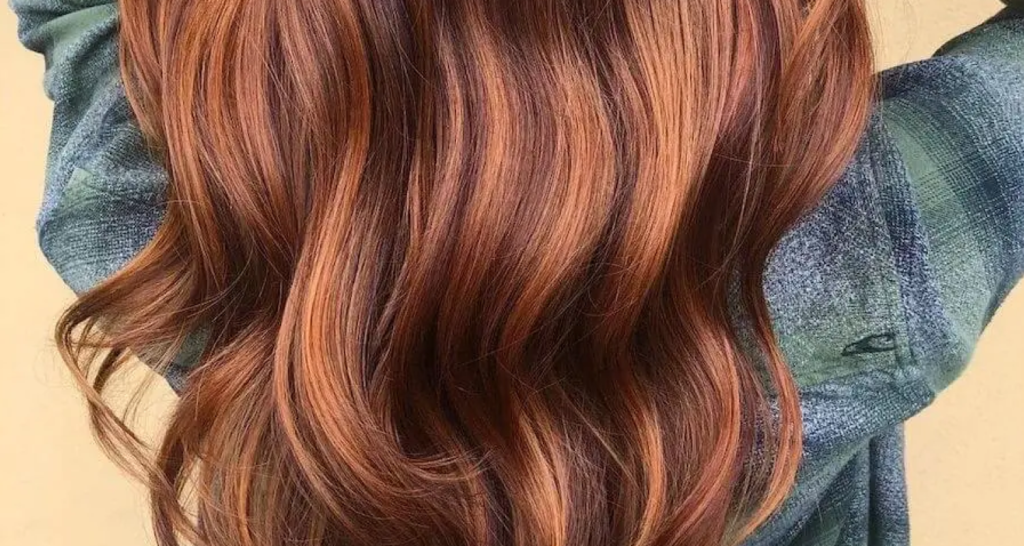 amber hair