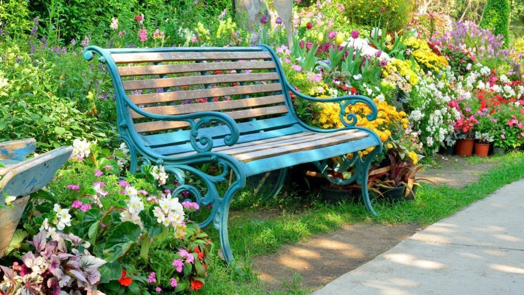 panchine da giardino