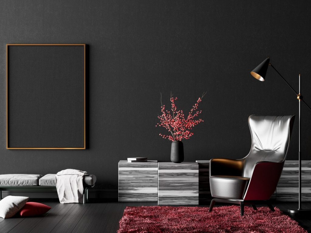 arredamento colore nero