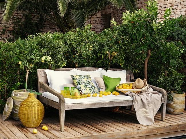 panchine da giardino