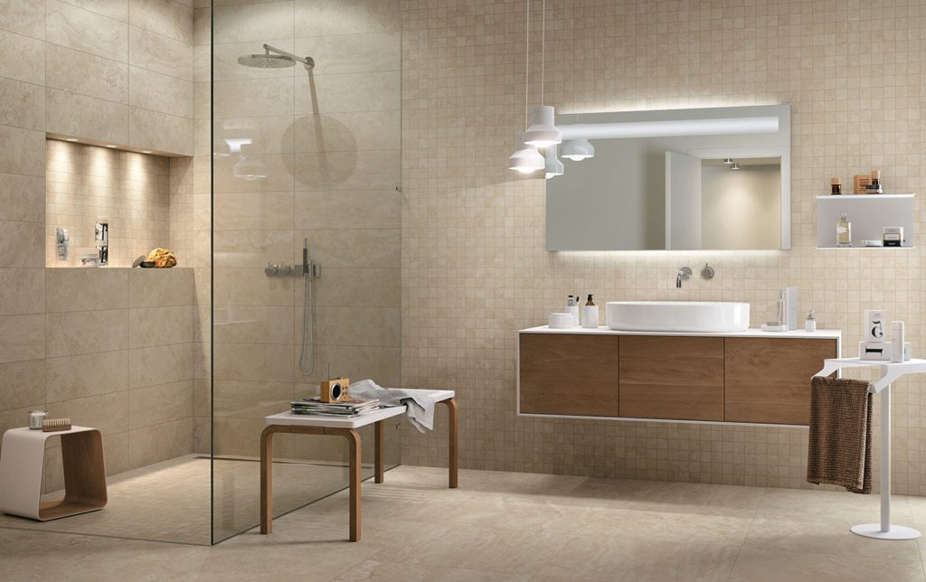rivestimenti bagno effetto pietra