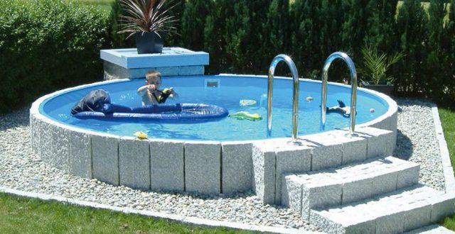 piscine fuori terra pietra