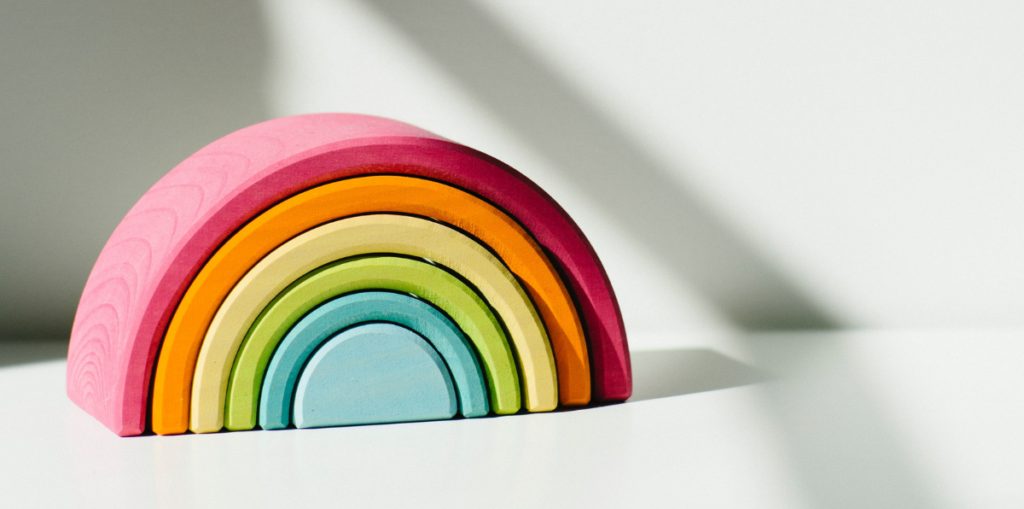 colori arcobaleno