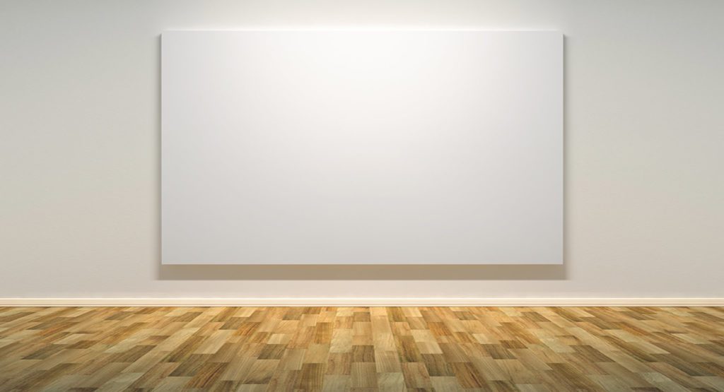 quadro bianco