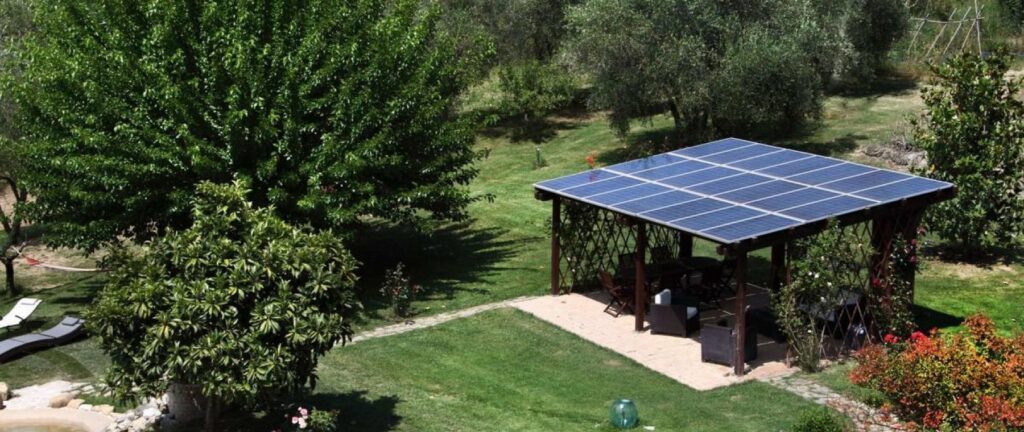 pergolato fotovoltaico