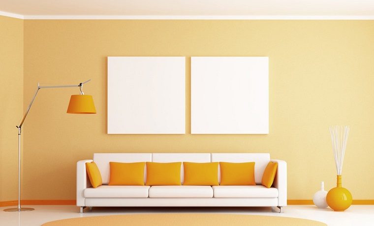 giallo ocra e arancione