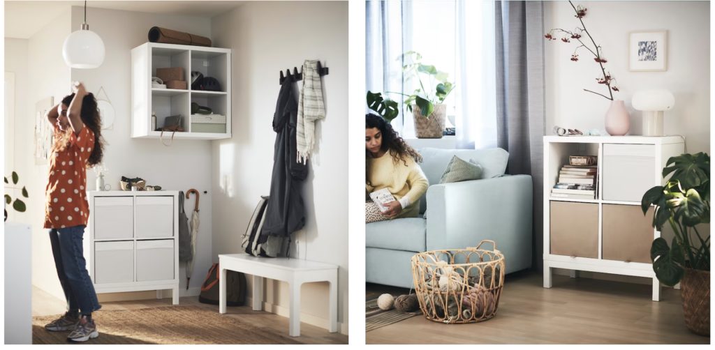 serie kallax accessori
