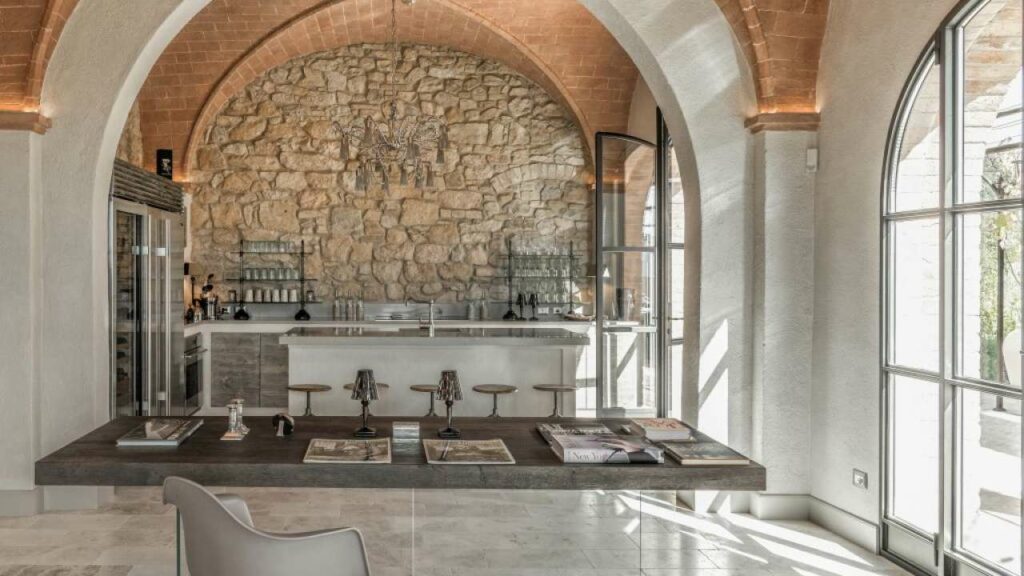 cucina muratura ad arco