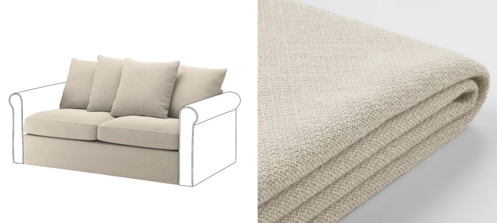 copridivano ikea senza braccioli
