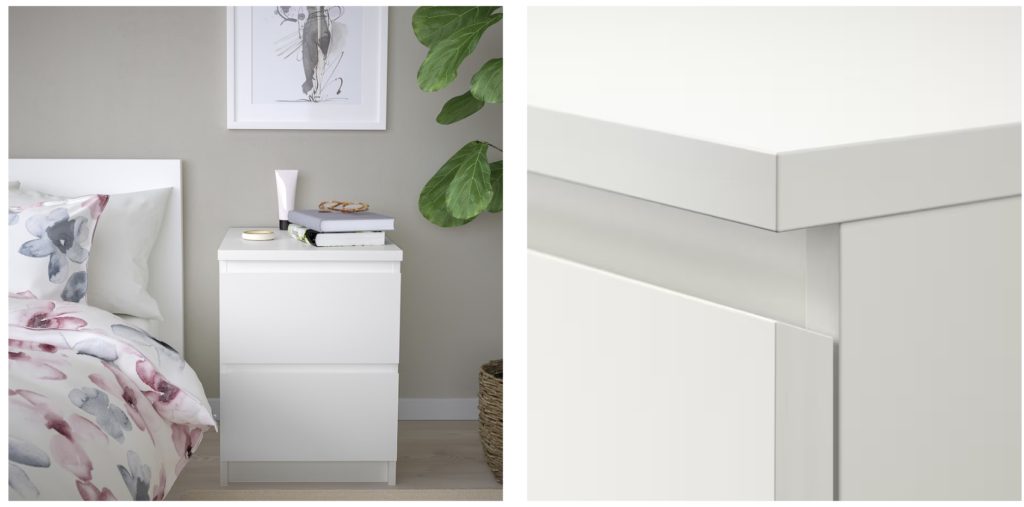 comodino ikea malm