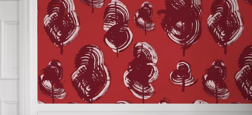 soggiorno colore rosso