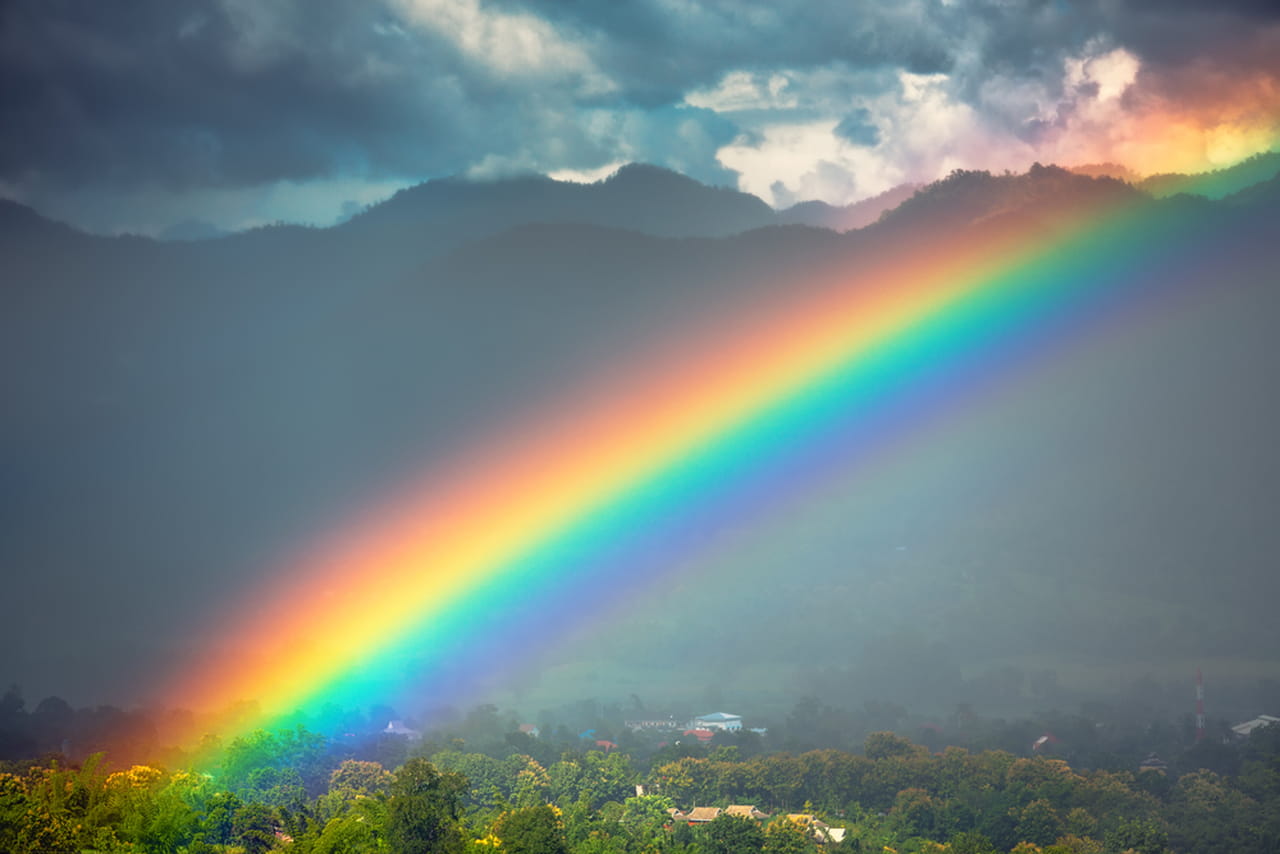 Fotografia arcobaleno