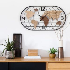 Orologio Maisons du Monde - Planisfero