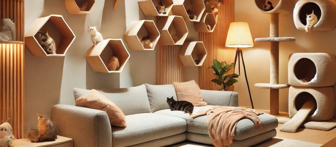 Arredamento per gatti: quando la casa diventa un parco giochi felino