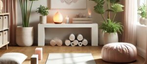 Arredamento stanza yoga
