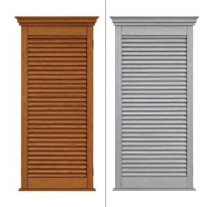 Tapparelle in legno o alluminio