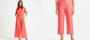 Moda donna estate 2025, rosso corallo