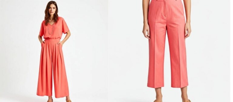 Moda donna estate 2025, rosso corallo