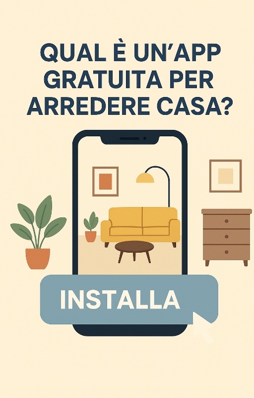 Qual è un'app gratuita per arredare casa?